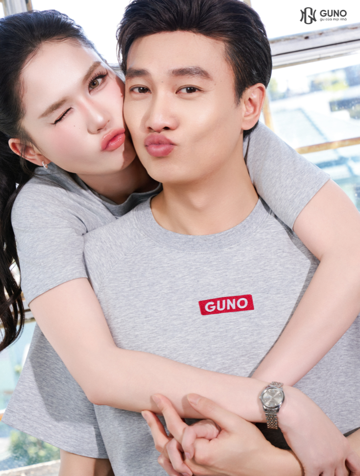 Bộ Quần Áo Cổ Tròn Logo Thêu