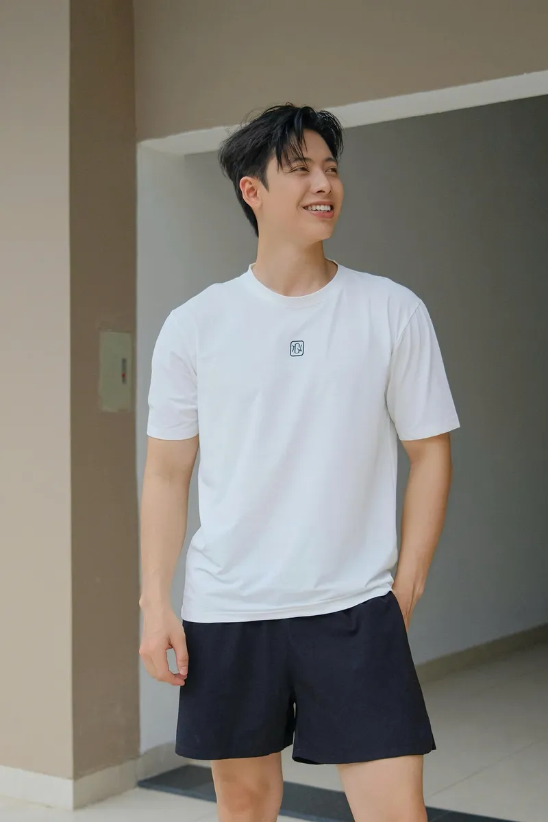 Áo Phông Thể Thao Nam GUNO Cao Cấp Cotton Thông Hơi Co Dãn Thoáng Mát 